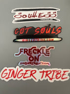 Ginger Tribe XL Sticker Pack