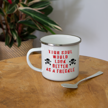Load image into Gallery viewer, Your Soul - Camper Mug - white