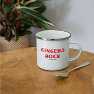 Gingers Rock - Camper Mug - white