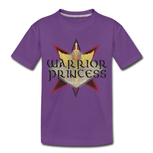 Warrior Princess - Kids' Premium T-Shirt - purple