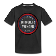 Load image into Gallery viewer, Ginger Avenger - Kids&#39; Premium T-Shirt - black