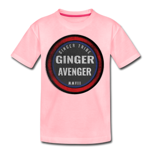 Ginger Avenger - Kids' Premium T-Shirt - pink