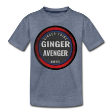 Load image into Gallery viewer, Ginger Avenger - Kids&#39; Premium T-Shirt - heather blue