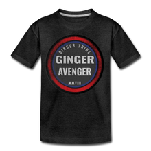 Load image into Gallery viewer, Ginger Avenger - Kids&#39; Premium T-Shirt - charcoal gray