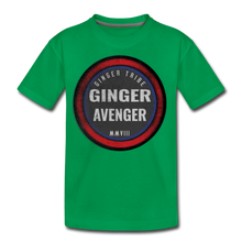 Load image into Gallery viewer, Ginger Avenger - Kids&#39; Premium T-Shirt - kelly green
