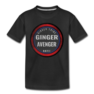 Ginger Avenger - Toddler Premium T-Shirt - black