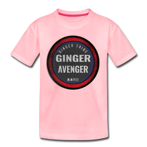 Ginger Avenger - Toddler Premium T-Shirt - pink