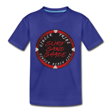 Load image into Gallery viewer, Surf and Shade - Ginger Beach Life - Kids&#39; Premium T-Shirt - royal blue