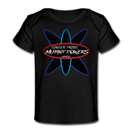 Mutant Powers - Organic Baby T-Shirt - black