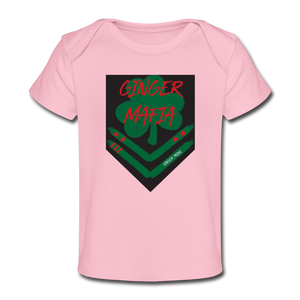 Ginger Mafia - Organic Baby T-Shirt - light pink