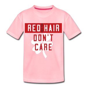 Don't Care - Kids' Premium T-Shirt - pink