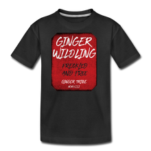 Load image into Gallery viewer, Ginger Wildling - Kids&#39; Premium T-Shirt - black