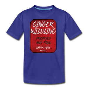Ginger Wildling - Kids' Premium T-Shirt - royal blue