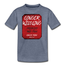 Load image into Gallery viewer, Ginger Wildling - Kids&#39; Premium T-Shirt - heather blue