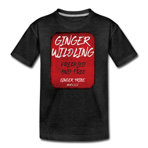 Ginger Wildling - Kids' Premium T-Shirt - charcoal gray