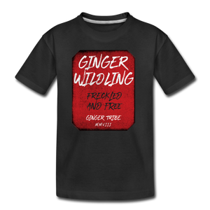 Ginger Wildling - Toddler Premium T-Shirt - black