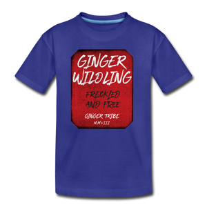 Ginger Wildling - Toddler Premium T-Shirt - royal blue