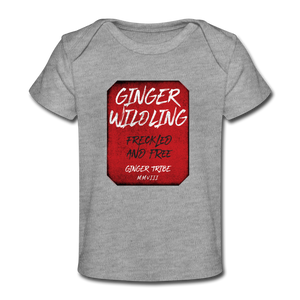 Ginger Wildling - Organic Baby T-Shirt - heather gray