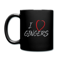 I Love Gingers - Full Color Mug - black