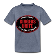 Ginger Unite - Kids' Premium T-Shirt - heather blue