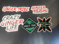 Crazy Ginger Life Sticker Pack