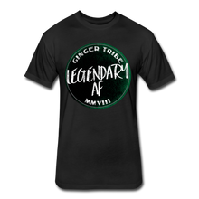 Load image into Gallery viewer, Legendary AF - Fitted T-Shirt - black