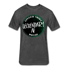 Load image into Gallery viewer, Legendary AF - Fitted T-Shirt - heather black