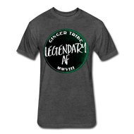 Legendary AF - Fitted T-Shirt - heather black