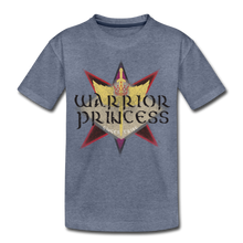 Load image into Gallery viewer, Warrior Princess - Kids&#39; Premium T-Shirt - heather blue