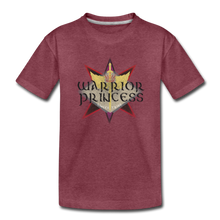 Load image into Gallery viewer, Warrior Princess - Toddler Premium T-Shirt - heather burgundy