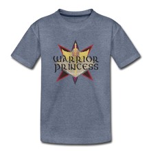 Load image into Gallery viewer, Warrior Princess - Toddler Premium T-Shirt - heather blue