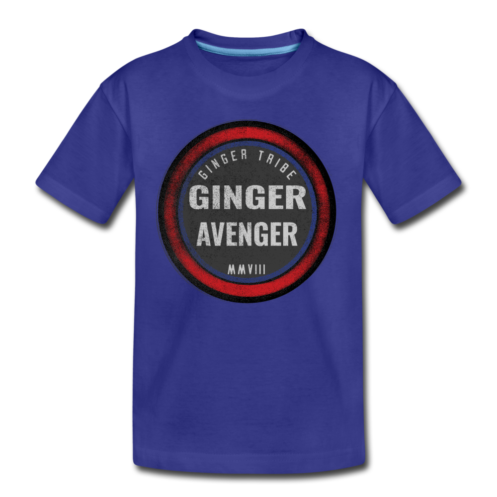 Ginger Avenger - Toddler Premium T-Shirt - royal blue