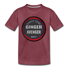 Load image into Gallery viewer, Ginger Avenger - Toddler Premium T-Shirt - heather burgundy