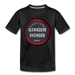 Ginger Avenger - Toddler Premium T-Shirt - charcoal gray