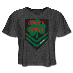 Ginger Mafia - Women's Cropped T-Shirt - deep heather
