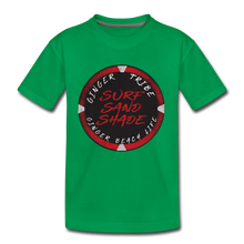 Load image into Gallery viewer, Surf and Shade - Ginger Beach Life - Kids&#39; Premium T-Shirt - kelly green