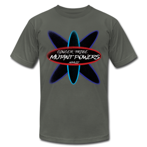 Mutant Powers - Unisex Jersey T-Shirt - asphalt