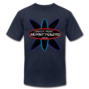 Mutant Powers - Unisex Jersey T-Shirt - navy