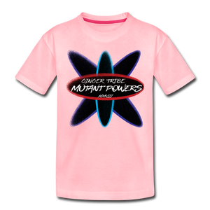 Mutant Powers - Toddler Premium T-Shirt - pink