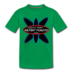 Mutant Powers - Toddler Premium T-Shirt - kelly green