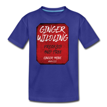 Load image into Gallery viewer, Ginger Wildling - Kids&#39; Premium T-Shirt - royal blue
