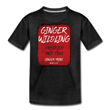 Load image into Gallery viewer, Ginger Wildling - Kids&#39; Premium T-Shirt - charcoal gray