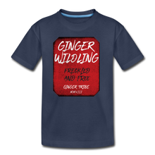 Load image into Gallery viewer, Ginger Wildling - Toddler Premium T-Shirt - navy
