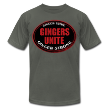 Load image into Gallery viewer, Gingers Unite - Unisex Jersey T-Shirt - asphalt