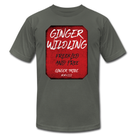 Ginger Wildling - Unisex Jersey T-Shirt - asphalt