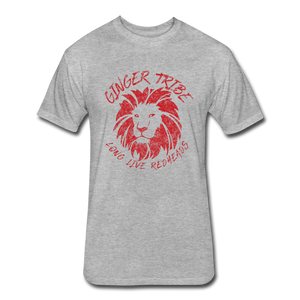 Ginger Tribe - Fitted Cotton/Poly T-Shirt - heather gray