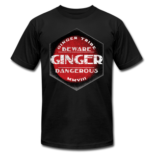 Ginger Dangerous - Red - Unisex Jersey T-Shirt - black