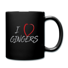Load image into Gallery viewer, I Love Gingers - Full Color Mug - black