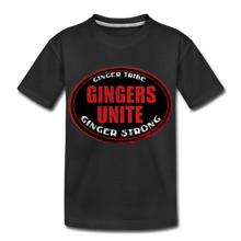 Load image into Gallery viewer, Ginger Unite - Kids&#39; Premium T-Shirt - black