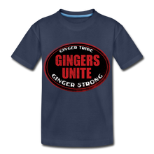 Load image into Gallery viewer, Ginger Unite - Kids&#39; Premium T-Shirt - navy